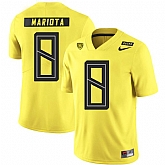 Oregon Ducks 8 Marcus Mariota Yellow Nike College Football Jersey Dzhi,baseball caps,new era cap wholesale,wholesale hats